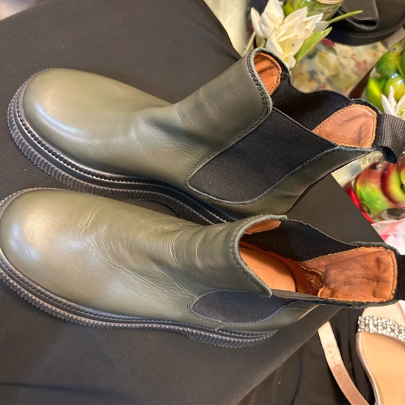 GANNI Creepers Chelsea Boots size 39 - Picture 6 of 10